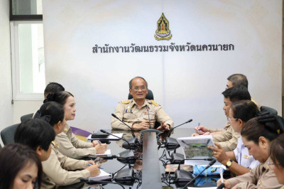 เข้าร่วมการประชุมคณะทำงานการจัดตกแต่งซุ้มถวายดอกไม้จันทน์ ... พารามิเตอร์รูปภาพ 1